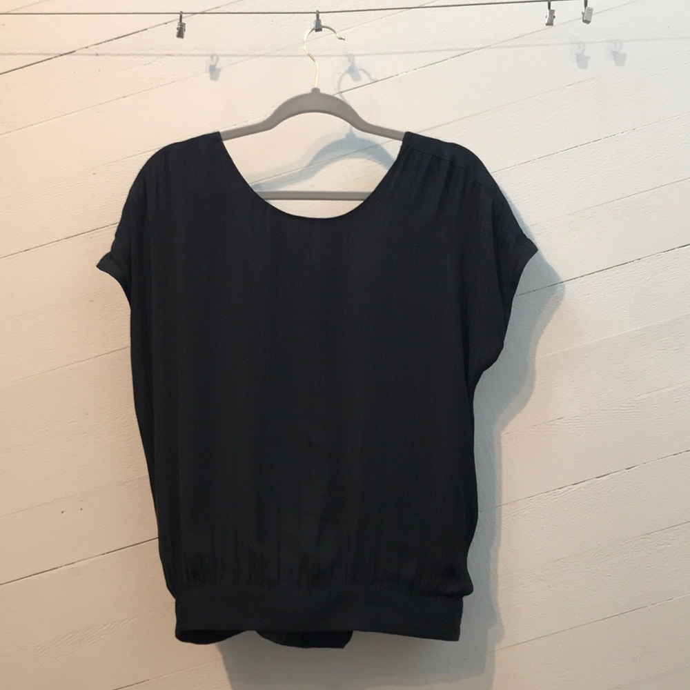 Anthropologie low cross back Top
